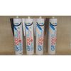 2 x Bond It Clear GP200 Contractors Grade LMA Silicone Sealant High Modulus Kitchen Bathrom