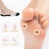 90 Pieces Corn Cushions, Soft Latex Foam Self Adhesive Callus Pads Corn Pad for Foot Toe Callus Anti Friction Reduce Foot and Heel Pain, 3 Models
