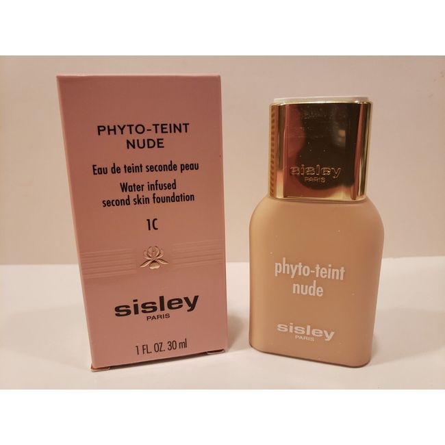 Sisley Paris~Phyto-Teint Nude Water Infused Second Skin Foundation~1C Petal~NI