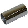 QUALITY EXHAUST SHINY TAIL PIPE CHROME TRIM TIP END 40mm-70mm