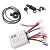 36V 350W Brush Controller Thumb Throttle Kill ON Switch Fr E bike Scooter Gokart