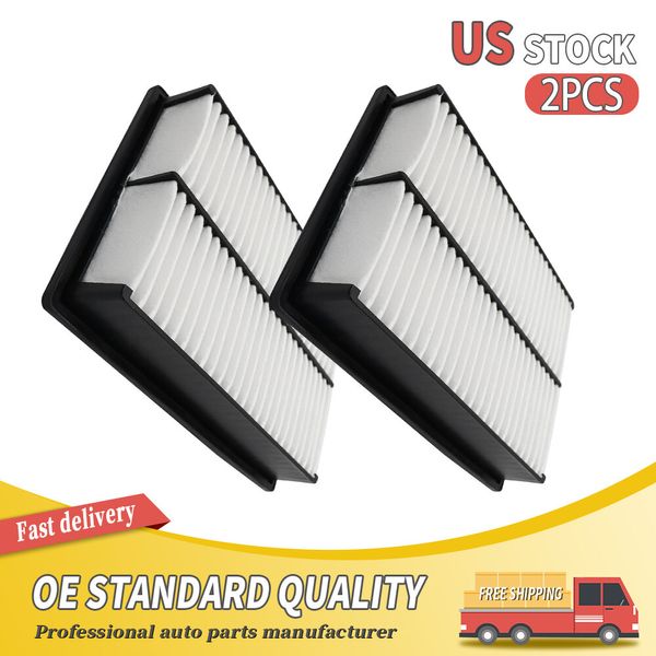 2* Engine Air Filter Set For Mazda 3 Mazda 5 2004 2005 2006 2007 2008 2009- 2017