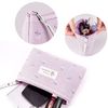 Fyfjur Small Make Up Bag, 4 Pcs Canvas Travel Makeup Bag, Multi-Functional Makeup Bag Small, Small Toiletry Bag for Women Girls Vacation Travel