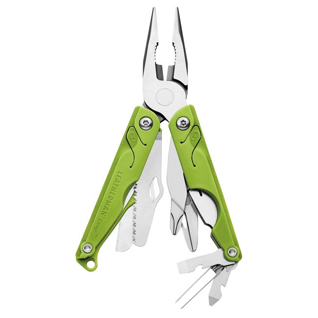 Leatherman (Leather Man) Multi Tool Leap Green ri-pu Green [Japan genuine] 25 Year Warranty Ltj Mark Logo lepgn