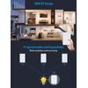 120V Dimmer Switch, Wireless Light Switch and Receiver Kit, Remote Control