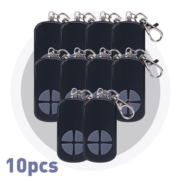 10Pcs 433.92 MHz Remote Control Wireless Keypad Backup for Sliding Gate Opener