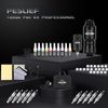 Wireless Tattoo Pen Machine Kit Complete with Power Supply Cartridge Ink Needles