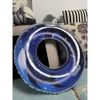 Float Ring for Adults, Exhilarating Float, Glitter, Whale Pattern, O-Shaped, Swimming, Beach, Pool, Summer, Vacation, Outdoors, Includes Handle