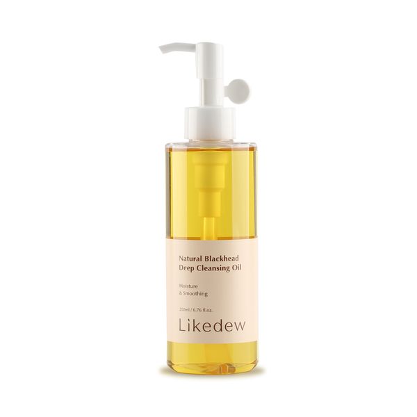 Like Dew Cleansing Oil Softener that dissolves sebum Blackhead removal oil Dissolves nose sebum Sebum remover Chin sebum Whitehead Shrinks pores Astringent Exfoliation Mild face wash Mildly acidic