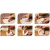 Ibili Dumpling Maker Set 5.5/7.5/9.5/12.5 cm 4-part, plastic, white