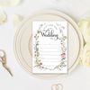 Floral Wedding Invitations 20 Cards With Envelopes,Wedding Invitation Kit.(017)