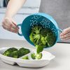 Zeal G210A Melamine Colander/Strainer (20cm) -Aqua