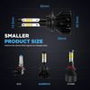 For Chevy Silverado 1500 1999-2006 - 6000K LED Headlight High Low Bulb Combo 4PC