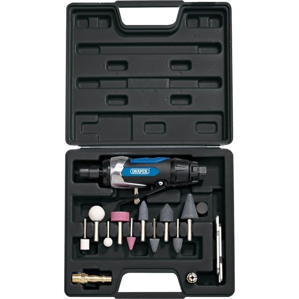 Draper 83736 Air Die Grinder Kit 15 Piece (DAT-AGK)