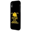 Future Site Boss Funny Kids Construction Case for iPhone XR