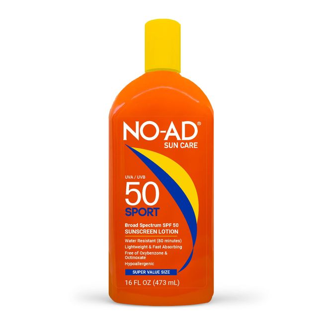 NO-AD Sport Sunscreen Lotion, SPF 50 16 oz