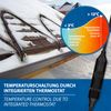 Waterproof Pipe Heating 10 m with Built-in Thermostat Gutter Heating