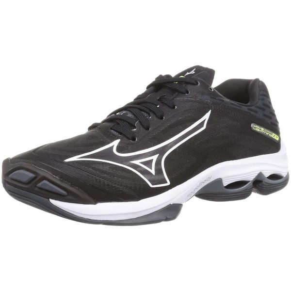 Mizuno Z7 Wave Lightning Volleyball Shoes, black/ white, 25.5 cm 2E