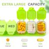 Yaklim 7 Day Portable Pill Organizer Case - 7 Compartments