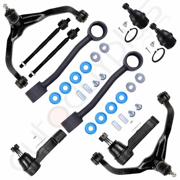 10pc Front Upper Control Arm Suspension Kit For 07-12 Dodge Nitro & Jeep Liberty