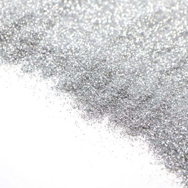[ glitter-pro ] glitter flake (silver b0100) (100g) (1.0mm)