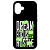 Green Dream, Focus, Hustle Green Graphic Case for iPhone 16