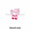 The Cookie Countess Santa Gift Delivery PYO Stencil