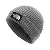 The North Face Logo Box Beanie Hat TNF Medium Grey Heather One Size