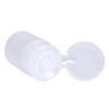 60 ML Pump Dispenser Bottle, Nail Polish Remover Cleanser Dispenser Nail Art Tool, 2 Colors Plastic Liquid Container with Flip Top Cap, Empty Travel Containers for Cosmetic Lotion Face Toner(White)
