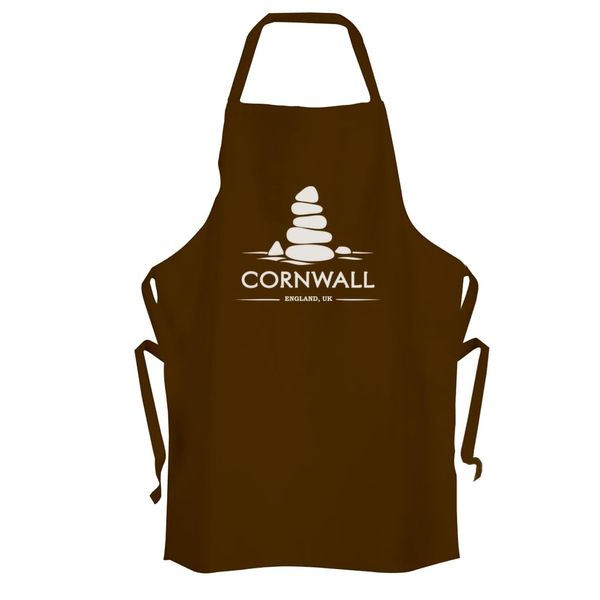 This Way Up Cornish Rock Stack Apron [Brown One Size]