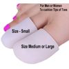 Dr. Jill's Latex Free All Gel Silicone Toe Cap-Medium-2 Pack