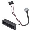 EVGATSAUTO Rear Tailgate Release Switch for MK IV III LR015457, Toggle Switch, Push Button Actuator, ON-Off Mode, Black