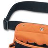 Beta 2005PA/S Gürteltasche für Werkzeug, Werkzeuggürtel (verstellbarer Gürtel mit Clip, umfangreiche Innen-/Außentaschen und Trennfächer, wasserfestes und gepolstertes Material), Schwarz / Orange