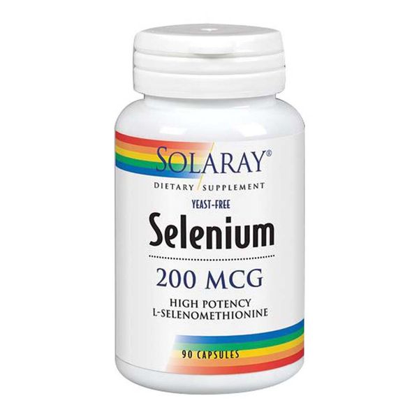 Selenium 200 mcg 100 Caps By Solaray