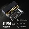 TPM 2.0 Encryption Security Module, 20Pin Motherboard Module for PC Standalone Crypto Processor Motherboard Module for System Platform