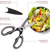 SZHLUX 2-Pack Kitchen Scissors Heavy Duty, Premium Sharp Shears for... 