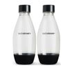 SodaStream Slim Carbonating Bottles Twin Pack Black 5L