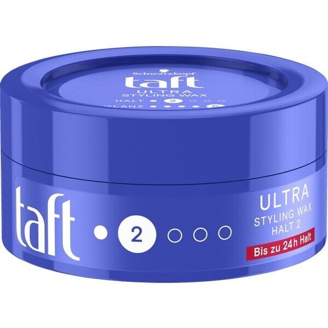 Schwarzkopf taft Ultra WAX Styling Gel - PERFECT FINISH -75ml-FREE SHIPPING