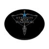 Stepson of a Warrior Prostate Cancer Awareness Support Squad PopSockets with Interchangeable PopGrip