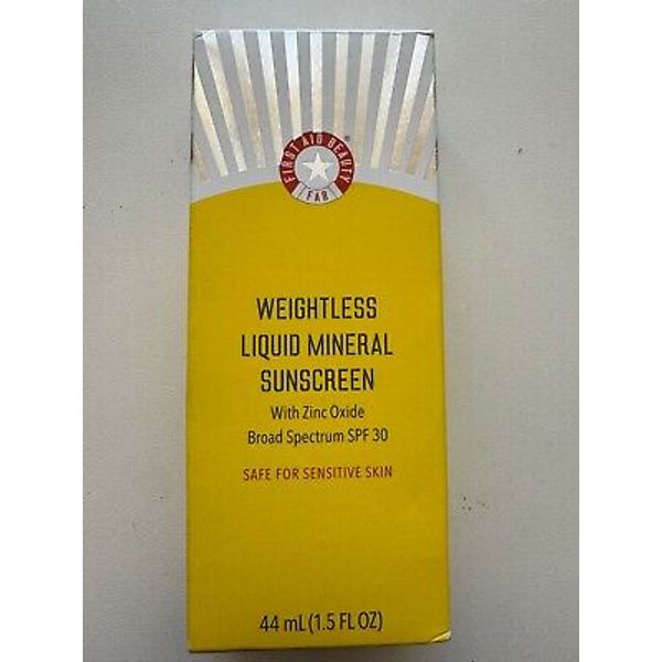 First Aid Beauty Weightless Liquid Mineral Sunscreen with Zinc Oxide - SPF 30
