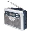 Premium AM FM Radio Recorder Cassette Player Loud Speaker LED Clock Timer