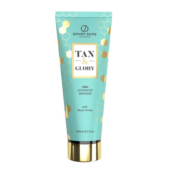 7suns TAN & GLORY 200X Mega Bronzer GOLDEN EDITI