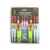 Roddarch 15 Piece Fishing Float Tackle Set Including 90 Hooks and Split Shot Selection.