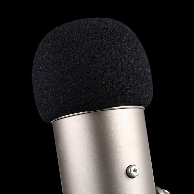 Blue Yeti Microphone Foam Cover, Foam Microphone Windscreen