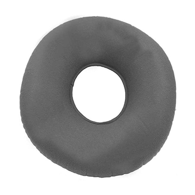 Doughnut Pillow, Inflatable Ring Cushion, Hemorrhoid Seat Pillow, Round Wheelchairs Seat Cushion, Doughnut Pillow Cushion Coccyx & Tailbone Pain Great for Home, Car or Office(Grey)