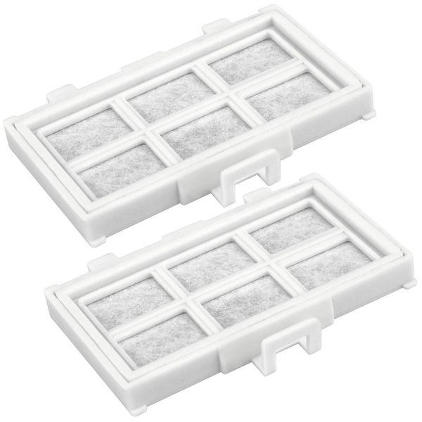 Hitachi RJK-30 Refrigerator Ice Maker Filter 2 Pcs Water Filter RJK-30-100 Antibacterial Bromide R-HW54R R-V38RV R-V32NV R-S40R R-HX54R R-KWC57R R-HW49S R-HW60R Replacement