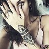 Easy.ink- Temporary Tattoo Ink Set, Natural & Long Lasting Freehand Ink (Organic Jagua Fruit Gel/Ink).Premium Ink+5X Different Width Ink Tips. Black/Dark Blue Color. No Chemicals,No Alcohol. 0.5oz