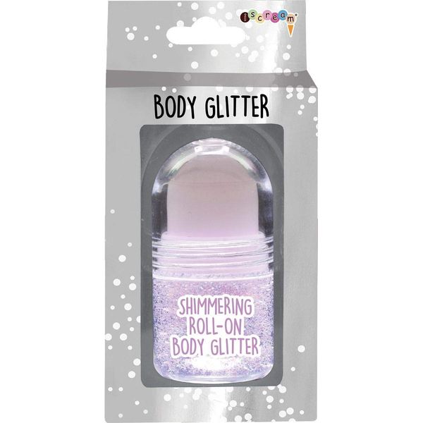 iscream Happiest Rainbow Strawberry Scented Solid Lip Gloss in Glitter Case