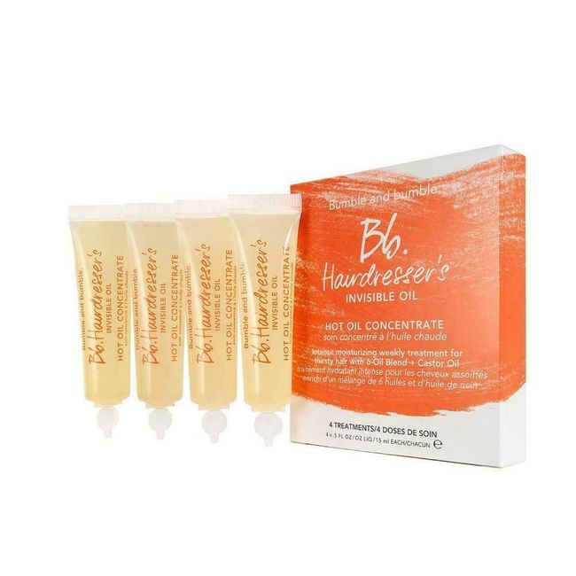 Bumble and Bumble Hairdresser's Invisible Oil Hot Oil Concentrate 4x0.5oz Travel