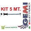 Set Fence Gate Spring Kit Consisting of Gate Spring Gate Handle 5 mt